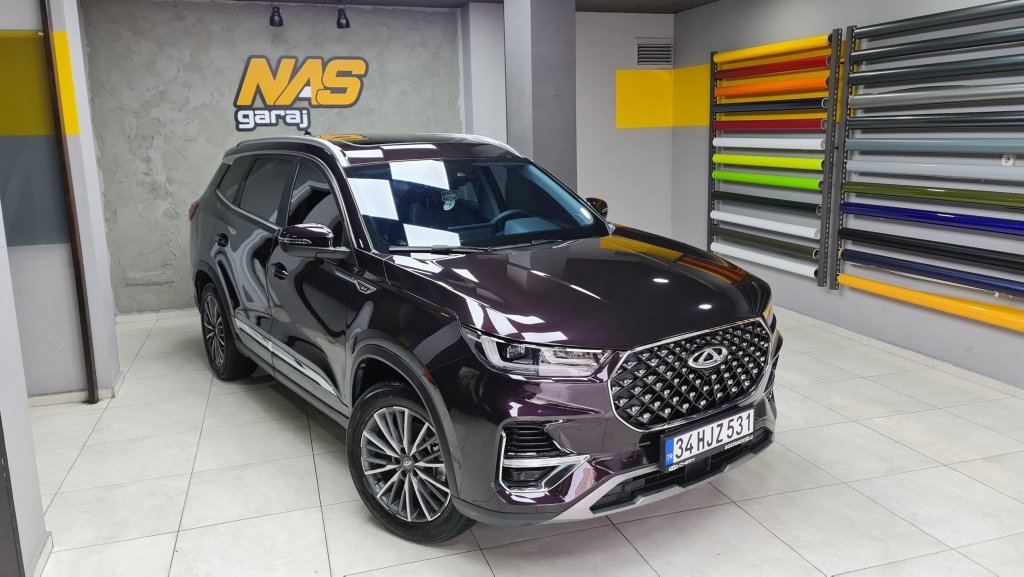 Chery Tiggo8Pro Oracal Cam Film chery, chery cam filmi